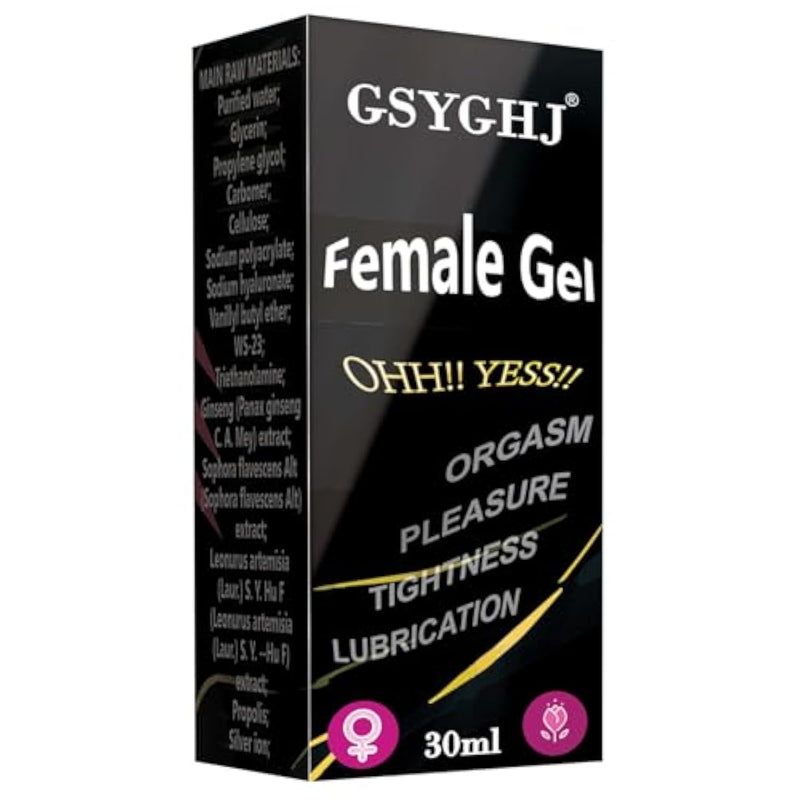 Adult Toy Friendly Female Pleasure Gel, Arousal Stimulant For Women, Couples Massage Enhancer, Tingling Cooling & Warming, Hormone & Paraben Free (Sophora Flavesifera)