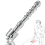 Stainless Steel Hollow Penis Plug Chastity Cage Accessory Electroshock Cock Cage Urethral Plug Urethral Dilator Stimulation Male Sex Toys