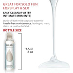 Adam And Eve Premium Water Based Lube, Personal Lubricants For Privacy And Toys, Thick Non Sticky Non Staining Long Lasting Formula For Men Women Couples, Ideal For Sex And Massage, 8 Oz Bottle