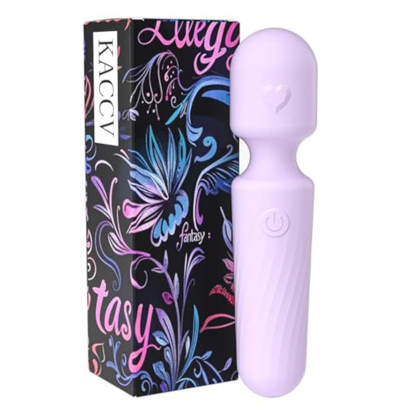 Mini Vibrator Wand for Clitoris Stimulation and Female Adult Pleasure - Cordless, Quiet, High Power & Waterproof Sex Toy