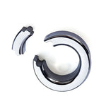 Stainless Steel Metal Male Cock Ring Exercise Massager Weight Bearing Ring Bdsm Penis Cock Ring Sex Toys