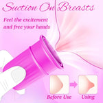 Bdsm Nipple Sex Toys, Women Sex Toy Beginner Nipple Sucker Set, Silicone Pair Of Nipple Stimulation Adult Toys For Women, Mini Nipple Sucking Clamps Sex Pleasure Female Couple (Purple)