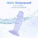 Small Dildo,4.3 In Soft Small Anal Plug,Beginner Anal Dildo Ease Training Adults Sex Toy For Women Men.Multifunctional Sex Toy Games(Blue)
