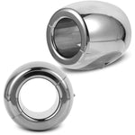 Male Ball Stretcher Heavy Duty 304 Stainless Steel Ball Testicle Scrotum Pendant Ball (Inner Dia 34Mm,Tall 60Mm,29.6 Ounce)
