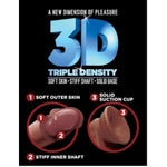 King Cock 8 Inch Triple Density Dildo With Lube 1Oz | Realistic Dildos | Harness Compatible Strap-On Dildos | G-Spot P-Spot Massager