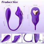 Wearable Panty Vibrator Sex Toys For Women - Remote Control Vibrator App Control Vibrating Panties, 10 Vibration Modes For G Spot Clitoral Anal Stimulation, Butterfly Design Adult Toy For Couple Play