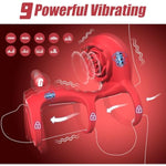 Vibrating Cock Ring Rose Adult Sex Toys With Clitoral G Spot Stimulation, Pleasure Penis Ring Vibrator Couple Sex Toys For Men Women Erection, Remote Control 9 Vibrations Female Male