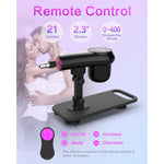Sex Machine, Automatic Thrusting Sex Toy With Realistic Dildo And Suction Cup Adapter, 3Xlr Connector, Adjustable Remote Control Machine Adult Toy