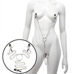 Bdsm Nipple Clamps Sex Toys, Adjustable Metal Nipple Clip & Clitoris Clamp Bondage Set, Adult Sex Toy & Games For Women Couples Pleasure, Sm Rolepaly Nipple Toys Clit Pussy Clamps