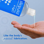 H2O + Sassy Variety 2-Pack – Water-Based Lube For Women, Men & Couples, Personal Lubricant Set, Non-Staining, Unscented, Unflavored, 8.5 Oz Ea