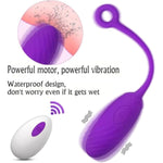 Remote Control Vibrator Mini Love Eggs 12 Modes Sex Toys4Couples Men & Women Toys Clitoral Stimu-lator G Spot Bullet Vibrator for Women Pleasure Wearable Adult Couples Toys Massager (Purple)