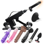 Sex Machines Thrusting Machine Sex Toy Machine Device Thrust Dildo Machine For Women And Men Sex Machine Thruster Sex Toy With Suction Cup 3Xlr Sex Machine Attachments Sexmechine (Deep-Black)