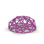 Geomag Masterbox Magnetic Toys for Kids Ages 8+, 192pc Purple Educational STEM Magnets for Kids - Swiss-Made Magnetic Blocks, Tiles and Building Toys from 100% Recycled Plastic