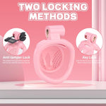 Inverted Negative Flat Chastity Cage Small Male Chastity Device Lock Design Plastic Penis Cage For Men Bdsm Penis Cage Sex Toys For Couples (Wx1)