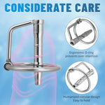 Hollow Urethral Plug, 1.5 Inch Urethral Sounds With Penis Rings Urethral Dilators Penis Plug Prostate Stimulation Masturbator Sex Toy For Men