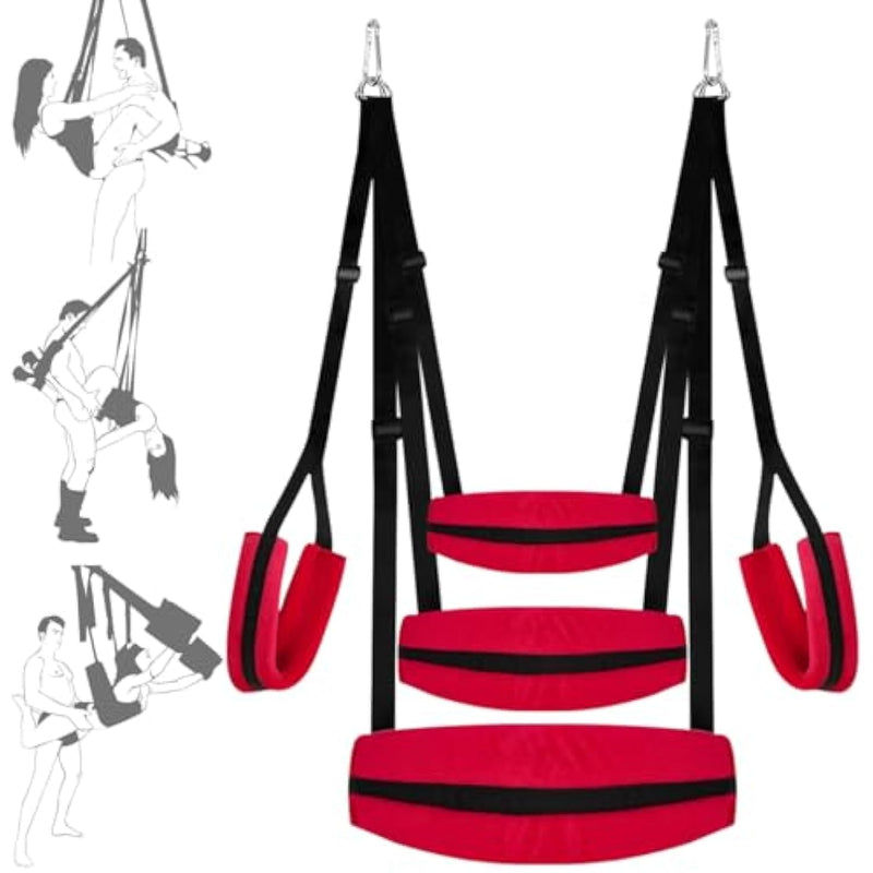 Sex Swing Bdsm Door Sex Swing With Adjustable Straps Sex Slings For Adult Couples Adult Sex Toys With Widened Thick Comfortable Swing
