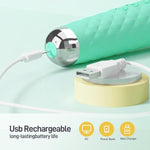 Viboators Toys, Vibrateirs For Women Today Adult Vibrator Wand Sex Toyswith Strong Vibrator With Waterproof & 20 Patterns & 8 Intensity, Wand Massager For Her Pleasure (Mint)