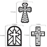 Stained Glass Effect Paper Suncatchers Craft Kit for Kids