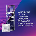 Durex Silicone Lube for Anal Sex, Couples and Personal Use, Long Lasting, 3.38 fl oz