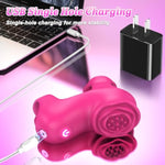 Finger Vibrator Women Sex Toys - Mini Vibrator Rose Toy With 5 Vibrating + 9 App Modes, Clitoral Nipple Stimulator With Two Vibration Zones, Adult Sex Toys Clitoral Vibrator For Women Couples