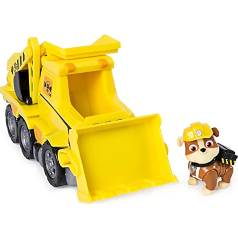 Paw Patrol Rubble's Ultimate Rescue Bulldozer with Moving Scoop and Lift-up Dump Bed, Ages 3 and Up