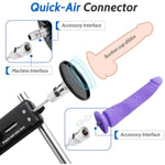 Sex Machine,Premium Automatic Sex Machine For Women And Men,Quick Air Connector Thrusting Dildo Machine With 13'' Extension Rod/Suction Cup Attachments,Adult Sex Toy