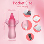 G-Spot Clitoral Vibrator Sex Toys - Powerful Nipple Vagina Clitoris Massager Adult Toys With 10 Vibrating Modes, Waterproof Clit Licking Flower Stimulator For Women