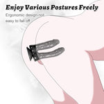 Double-Ended Realistic Dildo G-Spot Stimulation, 6.9 Inch Lifelike Dildo With Strong Suction Cup For Hands-Free, Double Sided Penis For Vaginal Anal, Adult Sex Toy For Women Men Couple (Black)