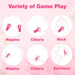 Sex Toys Nipple Clamps Toys - Adult Toys Nipple Vibrator Clitoral Stimulator With 10 Vibrating Modes, Bdsm Toys Women Sex Pleasure Toys Vibrating Nipple Clamps, Adult Sex Toy For Women Couples