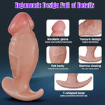 360°Rotating Vibrating Butt Plug, Large Size Anal Plug Anal Dildo Vibrator with 10 Frequencies APP Control, Prostate Massger Anal Toys Anal Sex Toy Sex Toys for Men Women Flesh ? Size XL