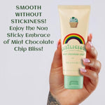Lubilicious Mint Chocolate Chip Lube 2 Pack - Tasty Mint Chocolate Chip Lubricant, Smooth Lube Mint Chocolate Chip, Edible Flavored Lube For Couples, Non-Sticky Edible Lube