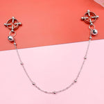 Adjustable Sexy Nipple Clip Clamps Screws Non Piercing Strong Clip On Nipple Jewelry For Women With Soft Bag