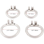 Stainless Steel Small Male Chastity Device Ergonomic Design Cock Cage S250 (1.97 Inch / 50Mm)