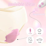 Wearable Vibrator, Remote Control Vibrator With Long Distance, Discreet Panty Clitoral Massager, G Spot Butterfly Vibrators With 9 Vibration, Waterproof Usb Charging, Sex Toys For Women Or Couples