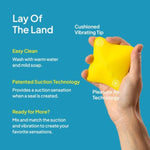 Hello Star Sucker - Clitoral Stimulator With 10 Suction Modes & 10 Vibrating Modes - Body-Safe Silicone - Waterproof & Rechargeable - Adult Sex Toy For Women