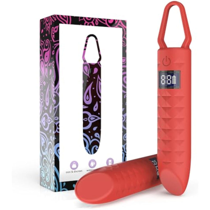 Vibrator Sex Toys For Famale - Bullet Clitoral Vibrator Sex Toys With 10 Vibration Mode Bullet Vibrators For Women And Couple?Red?