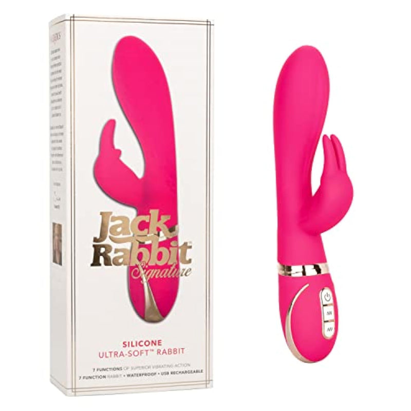 California Exotics Novelties Jack Rabbit Signature Silicone Ultra-Soft Rabbit