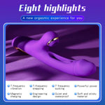 G Spot Vibrator Women Sex Toy, Vibrating Dildo With Powerful 7-Speeds Motor,Sucking Clitoral Stimulation Massager Adult Toys For Women,Dildos Clitoral Vibrator Female Couples Adult Sex Toys & Games