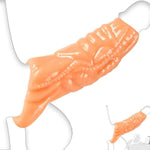 Monster Cock Sleeve Pennis Sleeve Girth Enhancer For Men, Penis Extender Penis Enlarger,Reusable Penis Sheath Soft Pennis Girth Sleeve To Enlarge And Prolong, Sex Toys For Men Couples