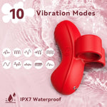 Vibrator Mini Finger Vibrator Adult Sex Toys Women 10 Vibration Modes Vibrators Female Couples Sex Toys Small Vibrator Bullet Clitoral Stimulator Nipple Vibrators Sexual Pleasure Tools For Women