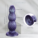8.4" Monster Knot Dildo - Big Dragon Fantasy Dildo With 3 Dog Knots, Giant Anal Dildo With Strong Suction Cup, Thick G-Spot Stimulation Dildo For Men And Women
