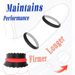 Penis Ring Adult Sex Toys For Men, Penis Sleeve Cock Ring Set With 8 Different Sizes, Silicone Male Sex Toys For Erection Enhancing, Ball Stretcher Ring With Dual Reinforcement Cock Ring Set