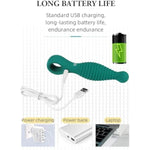 Vibrating Sex Toys Anal Butt Plugs – Anal Sex Toy With 12 Powerful Vibrations, Anal Thread Design, Anal Prostate Massager, Anal Sex Toys For Male And Female Couples (Green)