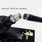 Sex Machine Attachment 11.81" Extension Rod 3Xlr Adapter To 11.81" Extension Tube For Automatic Sex Machines Device
