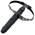 Bondage Restraint Set For Couples Double-Cock Dildo Penis Mouth Gag And Anal Plug Fox Tail Adult Sex Toys For Bdsm Sensory Play Slave Play
