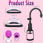 Pussy Pump Nipple Toys Kit Sex Toys, Clitoral Pump Female Suction Couple Adult Sex Toys & Games, Vagina Pump Pussy Sucker Sexual Pleasure Tools For Women Bdsm Sexual Enhancers Clit Nipple Stimulation