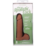 Doc Johnson ULTRASKYN 8 Inch Realistic Caramel Cock with Removable Suction Cup Compatible with F-Machine and Harness
