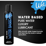Original Water Based Lube 9 Oz (Pack Of 2) Premium Personal Lubricant, Long Lasting Formula For Condom Safe Vegan Ph Balanced Hypoallergenic And Paraben Free Intimacy