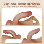 Realistic Strap on Dildo, Strapon Ultra Elastic Silicone Dildos Panties, Soft Wearable Dildo with 7inch Solid Penis, Harness Dildos Transgender Clothing Adult Sex Toy for Lesbians and Couples