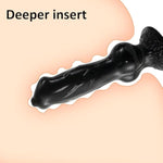 Knot Dildo Black,10.2 Inch Large Dildo Fantasy Dildo With Big Knot,Dog Dildo Animal Dildo With Suction Cup,Wolf Dildo Sex Toys For Women Men